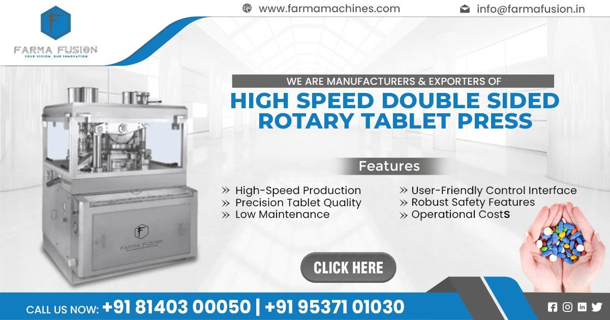 High-Speed Double-Sided Rotary Tablet Press Machine in Nepal