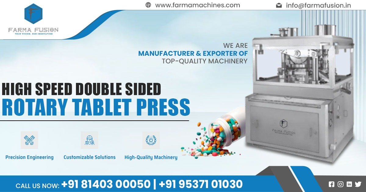 High-Speed Double-Sided Rotary Tablet Press Machine in Bhutan