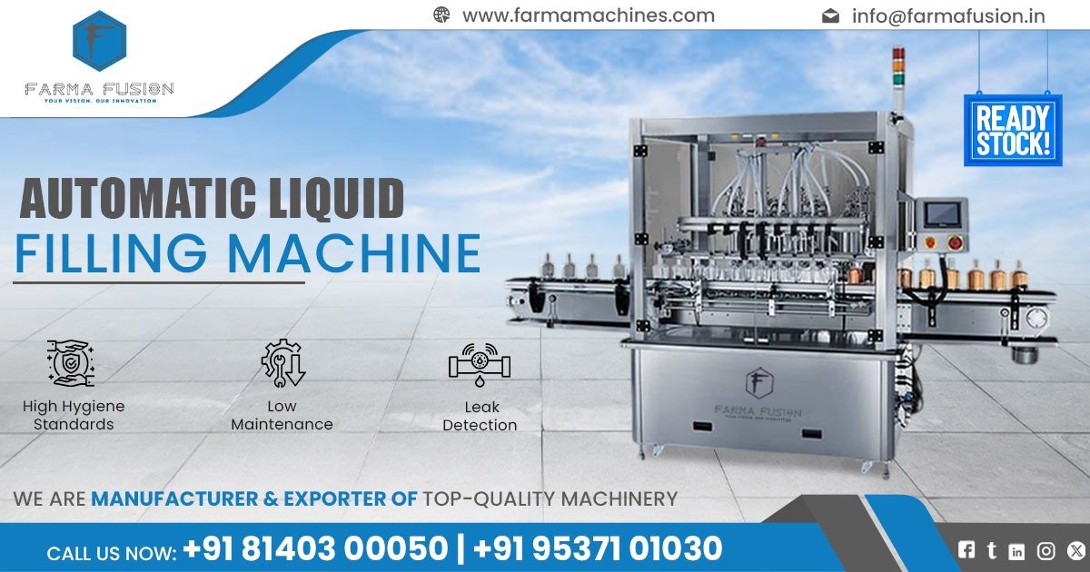 Automatic Liquid Filling Machine in Mexico