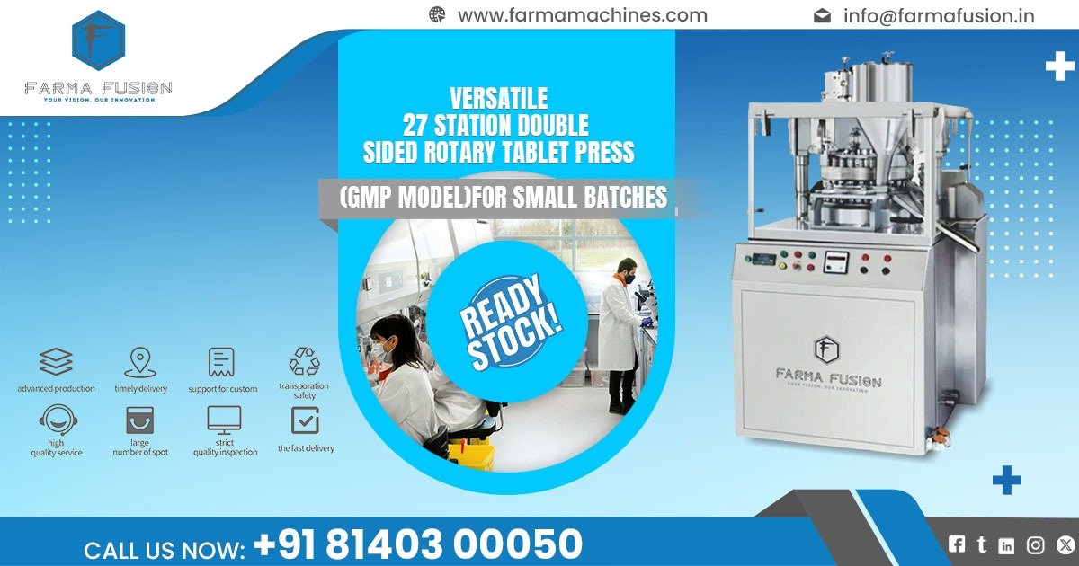 Double Sided Rotary Tablet Press Machine