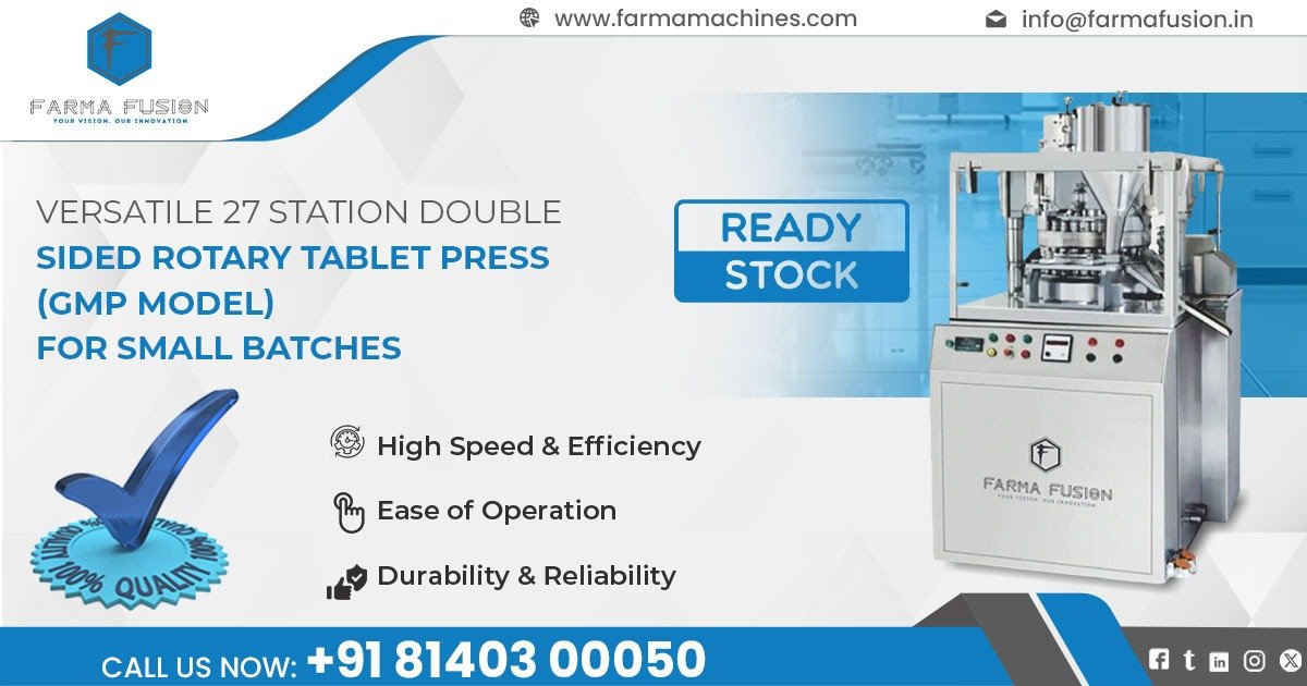 Double Sided Rotary Tablet Press Machine in Israel