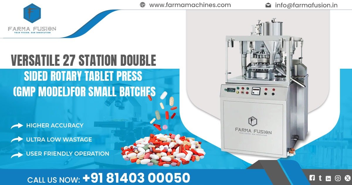 Double Sided Rotary Tablet Press Machine in Saudi Arabia