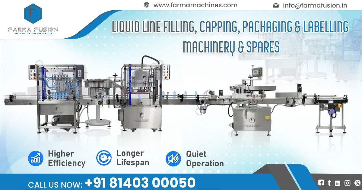 Liquid Filling Capping and Labeling Machine in Qatar
