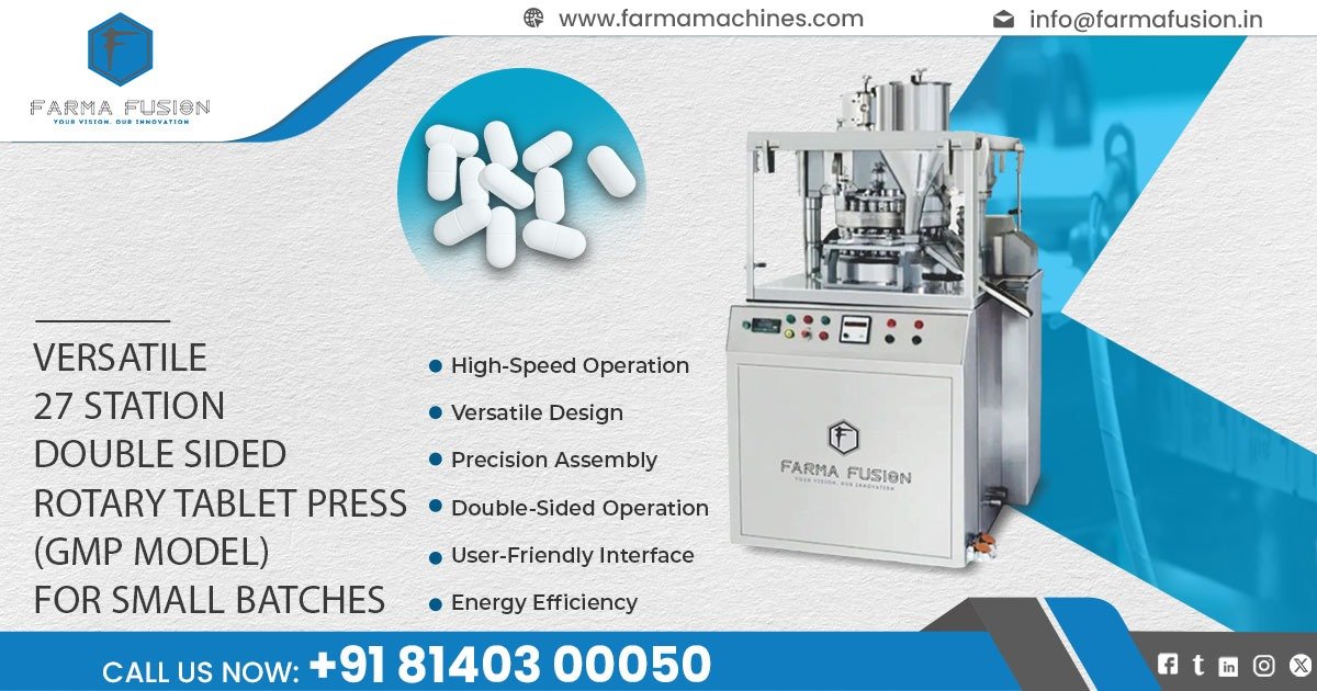 Double Sided Rotary Tablet Press Machine in Nepal