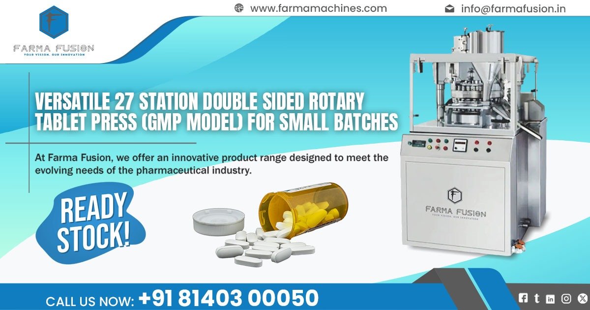 Double Sided Rotary Tablet Press Machine in Thailand