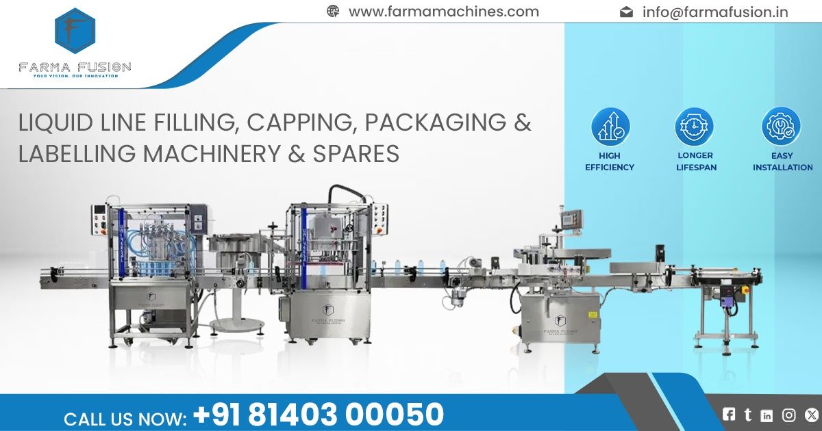Liquid Filling Capping and Labeling Machine in USA