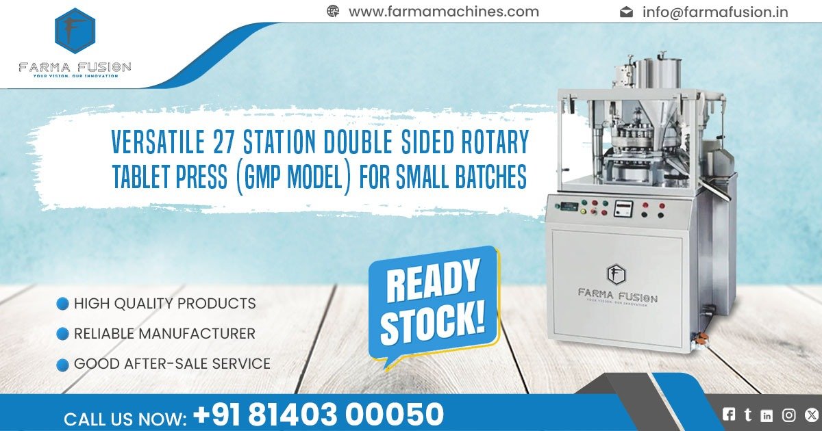 Double Sided Rotary Tablet Press Machine in United States