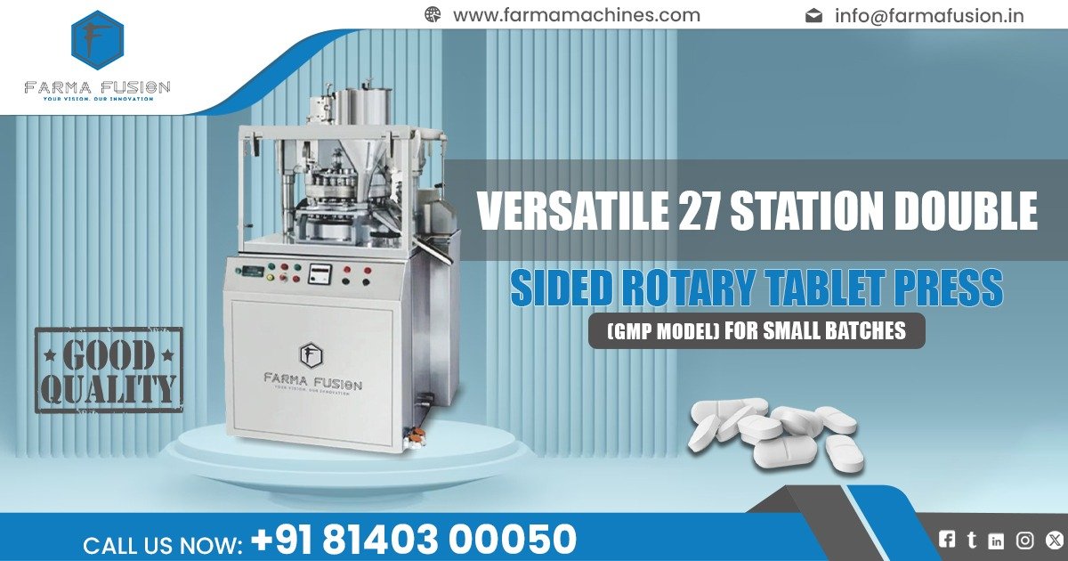 Double Sided Rotary Tablet Press Machine in Oman