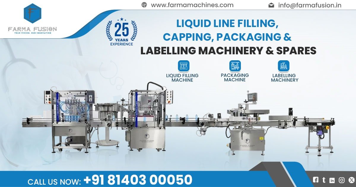 Liquid Filling Capping and Labeling Machine