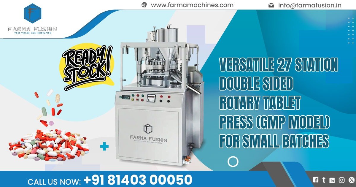 Double Sided Rotary Tablet Press Machine