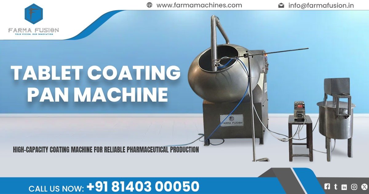 Tablet Coating Pan Machine in India