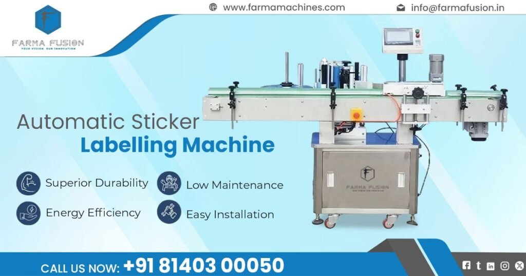 Automatic Sticker Labelling Machine in Oman