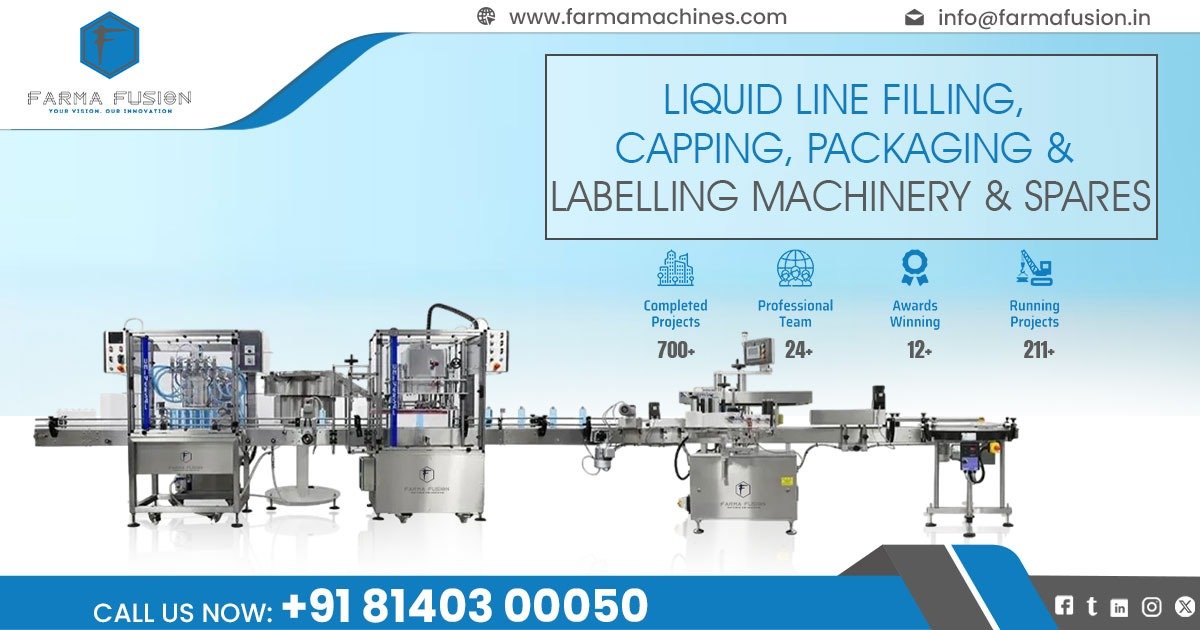 Liquid Filling, Capping and Labeling Machine in Ukraine