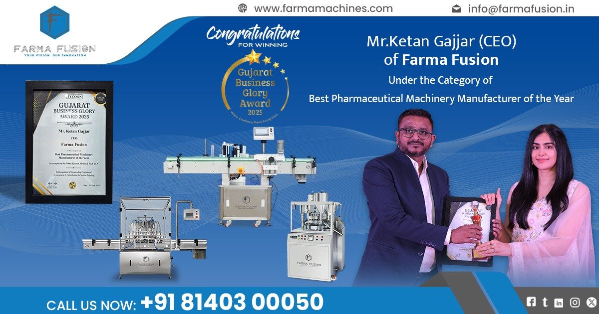Farma Fusion Wins Gujarat Business Glory Award 2025!