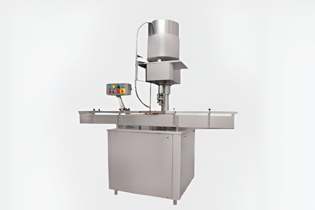 automatic Single head cap sealing machine