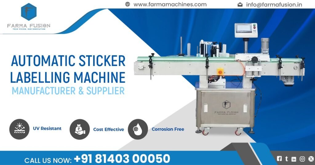 Automatic Sticker Labeling Machine in Russia