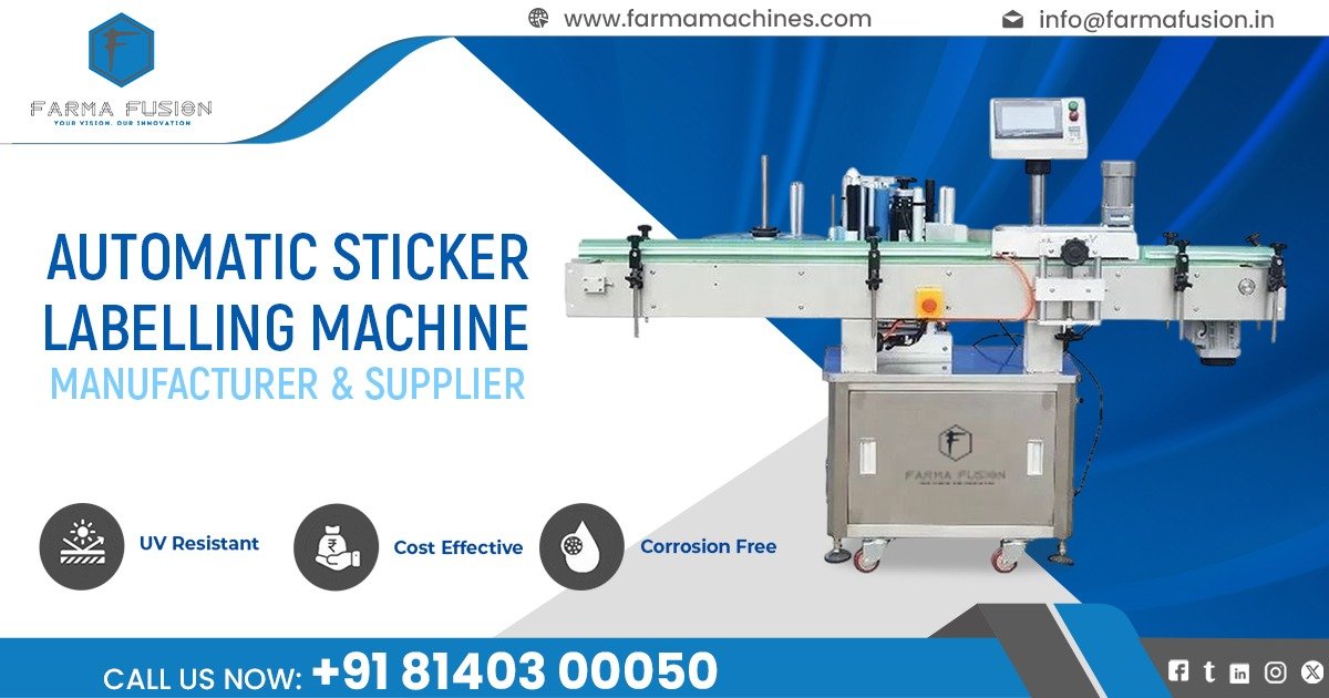 Automatic Sticker Labeling Machine in Russia