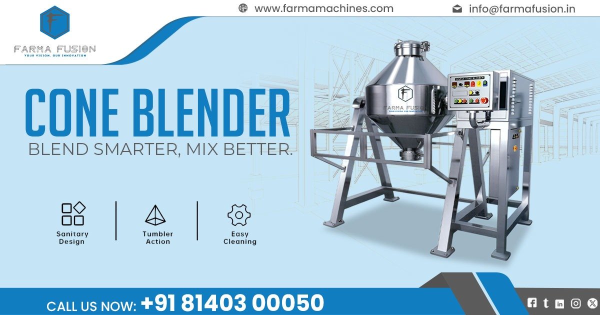 Cone Blender in India