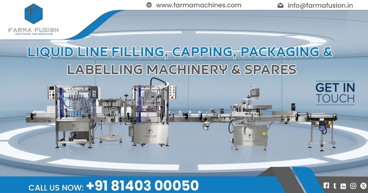Liquid Filling, Capping, and Labeling Machine in India