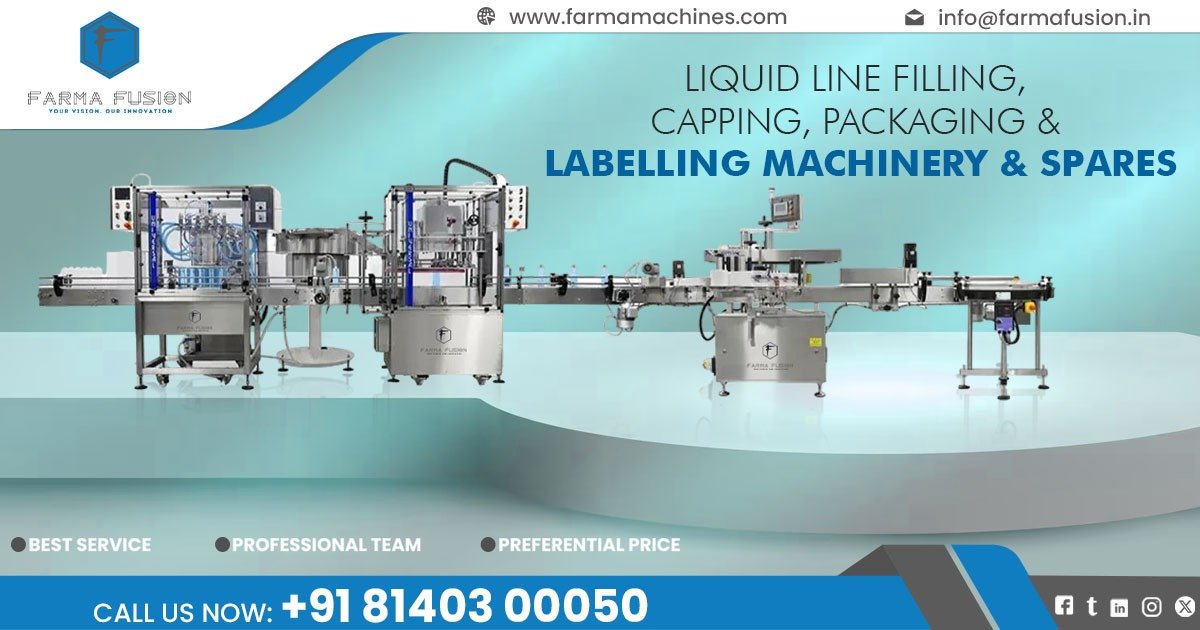 Liquid Filling, Capping and Labeling Machine in India